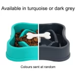 Rotating Bone Slow Feeder Dog Bowl