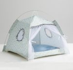Foldable Portable Summer Cooling Solid Colour Pet Tent - Image 8