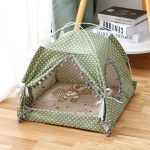 Foldable Portable Summer Cooling Solid Colour Pet Tent