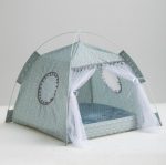 Foldable Portable Summer Cooling Solid Colour Pet Tent - Image 4