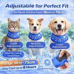 Pet Cooling Breathable all size color | Dog Summer Collar