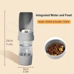 Portable Travel Pet Water and Food Dispenser | Travel Dog Water & Food Bottle - Image 6